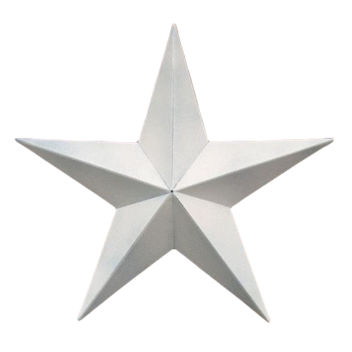 White Barn Star 24 inch T