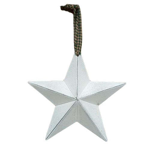 White Barn Star 5 inch T