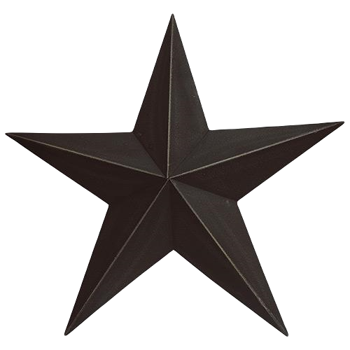 Black Barn Star 18 Inch T