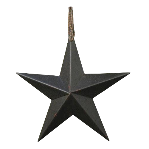 Black Barn Star 8 Inch T